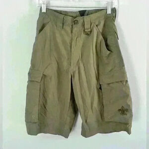 Boys Scouts of America Contennial Uniform Shorts Green Adult size XS